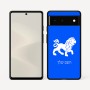 כיסוי בעיצוב אישי עם השם שלך לדגם - Google Pixel 6 5G בעיצוב מזלות - אריה