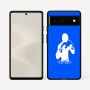 כיסוי בעיצוב אישי עם השם שלך לדגם - Google Pixel 6 5G בעיצוב אגרוף