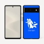 כיסוי בעיצוב אישי עם השם שלך לדגם - Google Pixel 6 5G בעיצוב צוללן