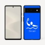 כיסוי בעיצוב אישי עם השם שלך לדגם - Google Pixel 6 5G בעיצוב כדור מים אולימפי