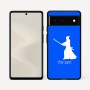 כיסוי בעיצוב אישי עם השם שלך לדגם - Google Pixel 6 5G בעיצוב סמוראי