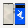 כיסוי בעיצוב אישי עם השם שלך לדגם - Google Pixel 6 5G בעיצוב סנובורדיסט