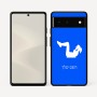 כיסוי בעיצוב אישי עם השם שלך לדגם - Google Pixel 6 5G בעיצוב אישה מתאמנת
