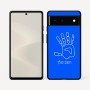 כיסוי בעיצוב אישי עם השם שלך לדגם - Google Pixel 6 5G בעיצוב יד