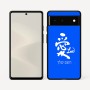 כיסוי בעיצוב אישי עם השם שלך לדגם - Google Pixel 6 5G בעיצוב אהבה באותיות יפניות
