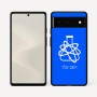 כיסוי בעיצוב אישי עם השם שלך לדגם - Google Pixel 6 5G בעיצוב מעבדה