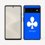 כיסוי בעיצוב אישי עם השם שלך לדגם - Google Pixel 6 5G בעיצוב אגם