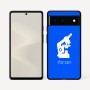 כיסוי בעיצוב אישי עם השם שלך לדגם - Google Pixel 6 5G בעיצוב מיקרוסקופ