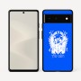 כיסוי בעיצוב אישי עם השם שלך לדגם - Google Pixel 6 5G בעיצוב רוקנרול