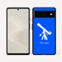 כיסוי בעיצוב אישי עם השם שלך לדגם - Google Pixel 6 5G בעיצוב טלסקופ