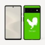 כיסוי בעיצוב אישי עם השם שלך לדגם - Google Pixel 6 5G בעיצוב תרנגול