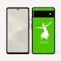 כיסוי בעיצוב אישי עם השם שלך לדגם - Google Pixel 6 5G בעיצוב בלרינה