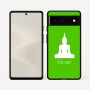 כיסוי בעיצוב אישי עם השם שלך לדגם - Google Pixel 6 5G בעיצוב בודה