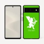 כיסוי בעיצוב אישי עם השם שלך לדגם - Google Pixel 6 5G בעיצוב קופידון