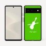 כיסוי בעיצוב אישי עם השם שלך לדגם - Google Pixel 6 5G בעיצוב כינור