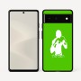כיסוי בעיצוב אישי עם השם שלך לדגם - Google Pixel 6 5G בעיצוב אגרוף