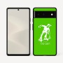 כיסוי בעיצוב אישי עם השם שלך לדגם - Google Pixel 6 5G בעיצוב ילד סקייטבורד