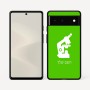 כיסוי בעיצוב אישי עם השם שלך לדגם - Google Pixel 6 5G בעיצוב מיקרוסקופ