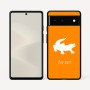 כיסוי בעיצוב אישי עם השם שלך לדגם - Google Pixel 6 5G בעיצוב תנין