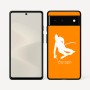 כיסוי בעיצוב אישי עם השם שלך לדגם - Google Pixel 6 5G בעיצוב סקי