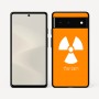 כיסוי בעיצוב אישי עם השם שלך לדגם - Google Pixel 6 5G בעיצוב פצצת אטום גרעינית