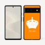 כיסוי בעיצוב אישי עם השם שלך לדגם - Google Pixel 6 5G בעיצוב כתר מלכותי