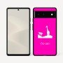 כיסוי בעיצוב אישי עם השם שלך לדגם - Google Pixel 6 5G בעיצוב ג'ירפה באפריקה