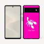 כיסוי בעיצוב אישי עם השם שלך לדגם - Google Pixel 6 5G בעיצוב עקרב