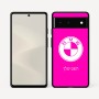כיסוי בעיצוב אישי עם השם שלך לדגם - Google Pixel 6 5G בעיצוב ב.מ.וו