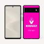 כיסוי בעיצוב אישי עם השם שלך לדגם - Google Pixel 6 5G בעיצוב רנו
