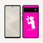כיסוי בעיצוב אישי עם השם שלך לדגם - Google Pixel 6 5G בעיצוב צלמת - אישה