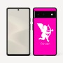 כיסוי בעיצוב אישי עם השם שלך לדגם - Google Pixel 6 5G בעיצוב קופידון
