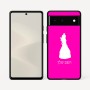כיסוי בעיצוב אישי עם השם שלך לדגם - Google Pixel 6 5G בעיצוב נסיכה