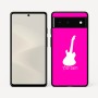 כיסוי בעיצוב אישי עם השם שלך לדגם - Google Pixel 6 5G בעיצוב גיטרה