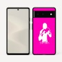 כיסוי בעיצוב אישי עם השם שלך לדגם - Google Pixel 6 5G בעיצוב אגרוף
