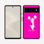 כיסוי בעיצוב אישי עם השם שלך לדגם - Google Pixel 6 5G בעיצוב מעודדת