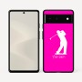 כיסוי בעיצוב אישי עם השם שלך לדגם - Google Pixel 6 5G בעיצוב שחקן גולף