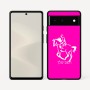 כיסוי בעיצוב אישי עם השם שלך לדגם - Google Pixel 6 5G בעיצוב רוכב סוסים 2
