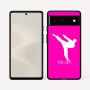 כיסוי בעיצוב אישי עם השם שלך לדגם - Google Pixel 6 5G בעיצוב קרטה