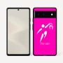 כיסוי בעיצוב אישי עם השם שלך לדגם - Google Pixel 6 5G בעיצוב כדורסל אולימפי