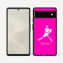כיסוי בעיצוב אישי עם השם שלך לדגם - Google Pixel 6 5G בעיצוב שחקן טניס