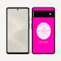 כיסוי בעיצוב אישי עם השם שלך לדגם - Google Pixel 6 5G בעיצוב לוח שנה אצטקי של המאיה