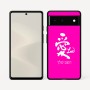 כיסוי בעיצוב אישי עם השם שלך לדגם - Google Pixel 6 5G בעיצוב אהבה באותיות יפניות