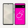 כיסוי בעיצוב אישי עם השם שלך לדגם - Google Pixel 6 5G בעיצוב סטטוסקופ רופא