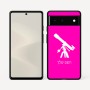 כיסוי בעיצוב אישי עם השם שלך לדגם - Google Pixel 6 5G בעיצוב טלסקופ