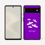 כיסוי בעיצוב אישי עם השם שלך לדגם - Google Pixel 6 5G בעיצוב עטלפים