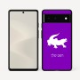 כיסוי בעיצוב אישי עם השם שלך לדגם - Google Pixel 6 5G בעיצוב תנין