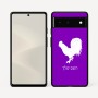 כיסוי בעיצוב אישי עם השם שלך לדגם - Google Pixel 6 5G בעיצוב תרנגול