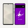 כיסוי בעיצוב אישי עם השם שלך לדגם - Google Pixel 6 5G בעיצוב עכביש