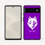 כיסוי בעיצוב אישי עם השם שלך לדגם - Google Pixel 6 5G בעיצוב זאב